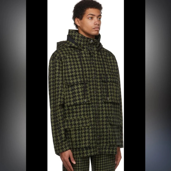 adidas x IVY PARK Black & Khaki Twill Track Jacket NWT size XS - Picture 1 of 5